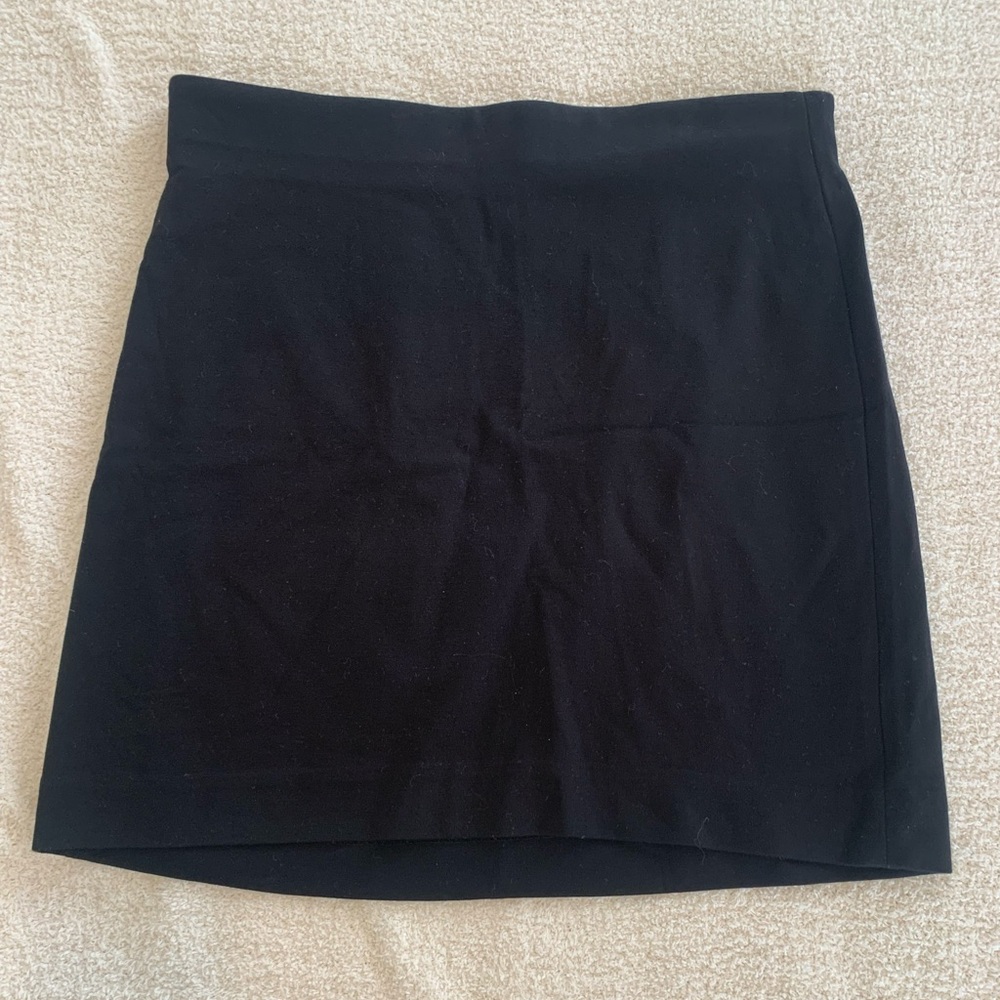 Black philosophy skirt